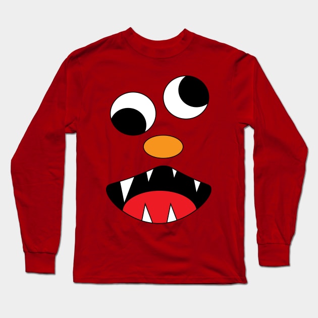 Silly Monster Face T-Shirt | Crazy Eyes